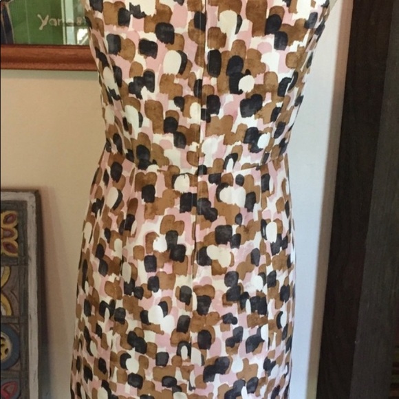 J Crew Silk Dress Ruffle Front - Picture 6 of 6